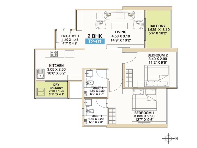 Bramha Hues of Sky Floor Plan